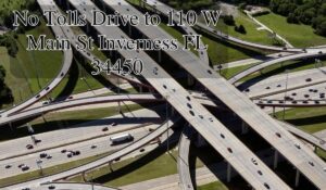 no tolls drive to 110 wmain st inverness fl 34450